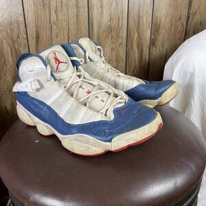 Nike Air Jordan 6 Rings True Blue 322992-140 Men’s Size 13